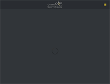 Tablet Screenshot of chateau-saintecroix.com